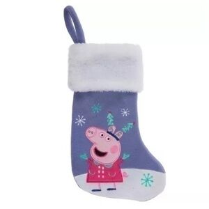 NWT. PEPPA PIG Mini Christmas Stocking
